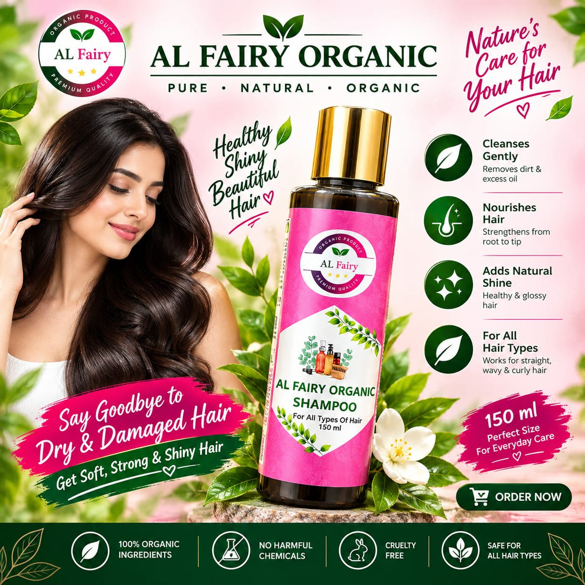 Al Fairy Organic Shampoo