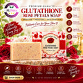 GLUTATHIONE & ROSE PETALS SOAP